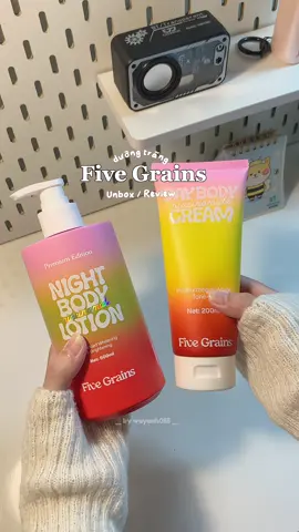 #wuyanh055 #fivegrains #duongtrangbody #skincare #unboxing 