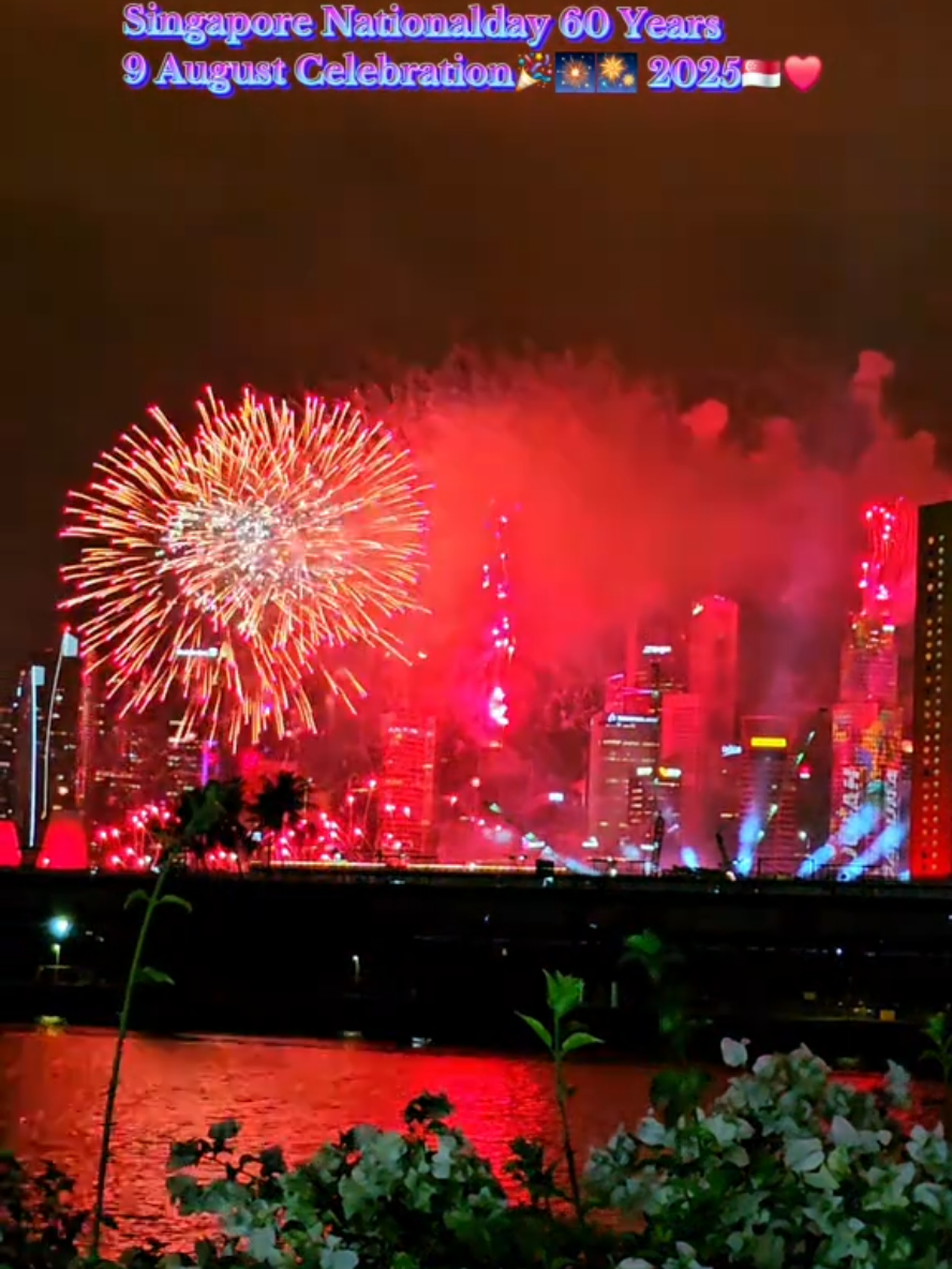 Love you Singapore❤️🇸🇬❤️ #Singapore #Nationalday #Celebration #foryou #fypviralシ #bdtiktokofficial 