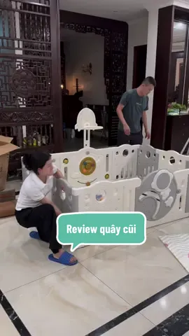 Review quây cũi cho các em nhé các mẹ  #mehien4con 