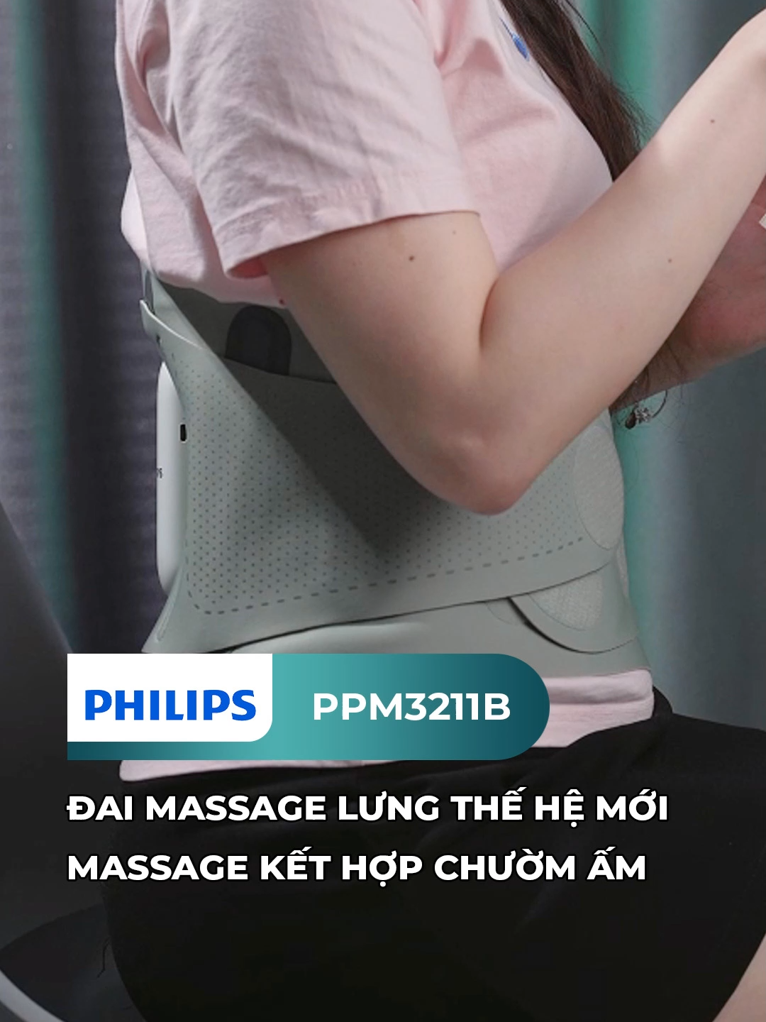 Philips 3211B – mẫu đai massage thế hệ mới, sở hữu thiết kế bản rộng ôm trọn phần lưng 360°, mang lại cảm giác chắc chắn và dễ chịu trong suốt quá trình sử dụng #philipsmassagervietnam #KLCommerceMegaSale #philipsmassagegun #MuaTaiTikTokShop #Keylivestream #tspsaledoitac #ChotDonTikTok #TiktokshopVN #Philips3211B