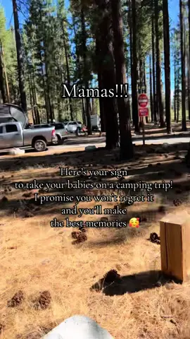 It was the best time!! Just do it mama! #camping #MomsofTikTok #trendingsound #fyp 