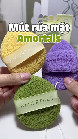 Bọt biển rửa mặt Amortals #amortals #amortalsvn #botbienruamat #mutruamat #bongmutruamat #bongmutamortals #ruamat #lamsachda 