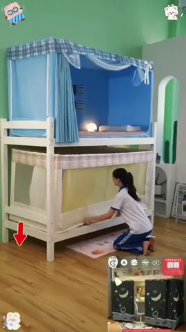 Privacy Curtain Dormitory bed curtain privacy tent bed #privacycurtain  #bedcurtain  #dormitorybedcurtain  #doubledeckcurtain 