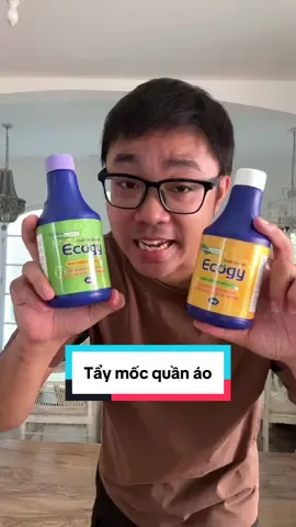 Cách tẩy mốc quần áo với chai tẩy đa năng Ecogy #thanhbinhriviu #chuyennhalinhbi #ecogy #taymoc #taymocquanao 