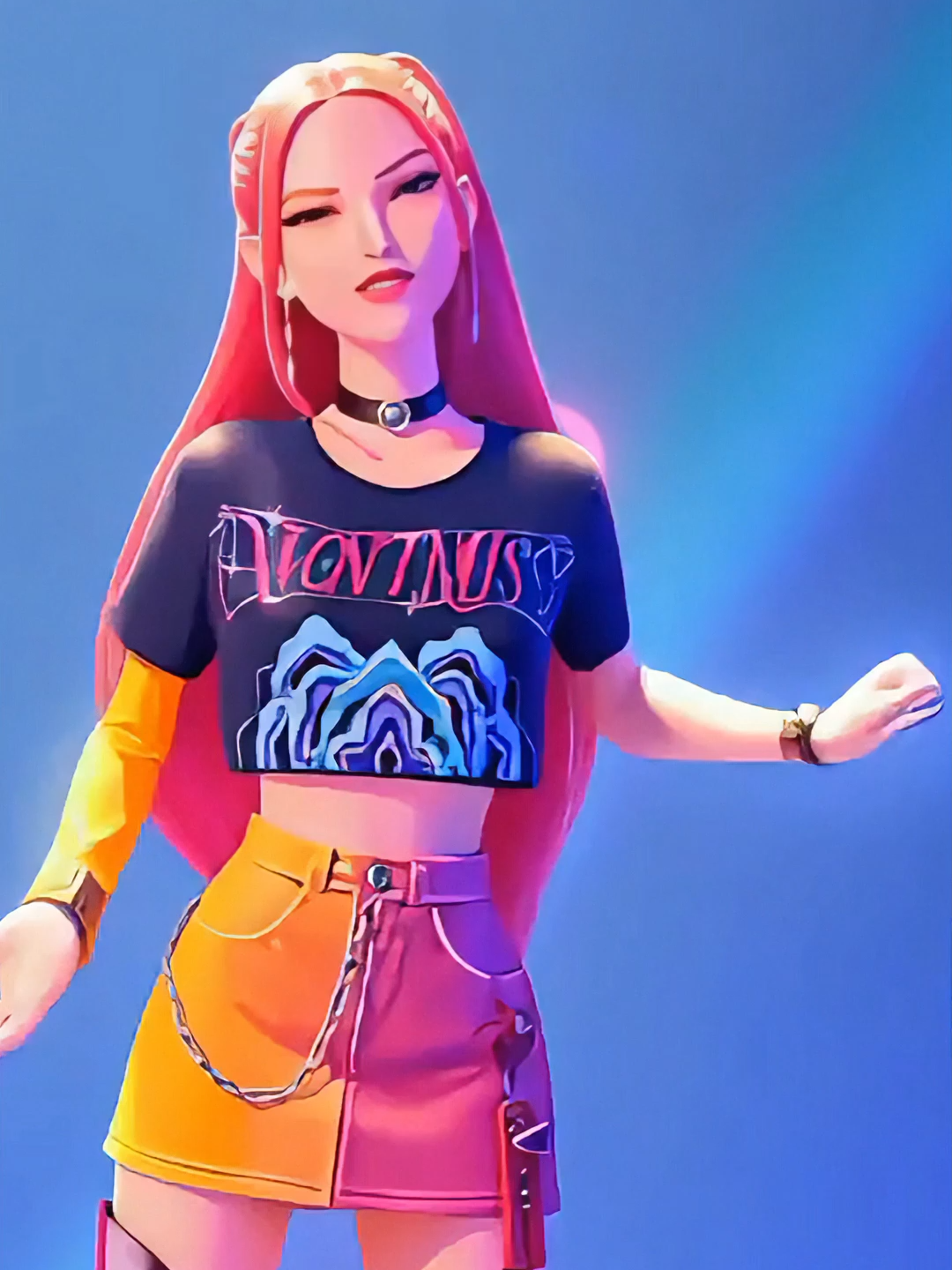 Dreamface turns cartoon images into dancers! Watch Mira dance to Soda Pop in a whole new way.  #dreamface #kpopdemonhunter #netflix #kpop #dance