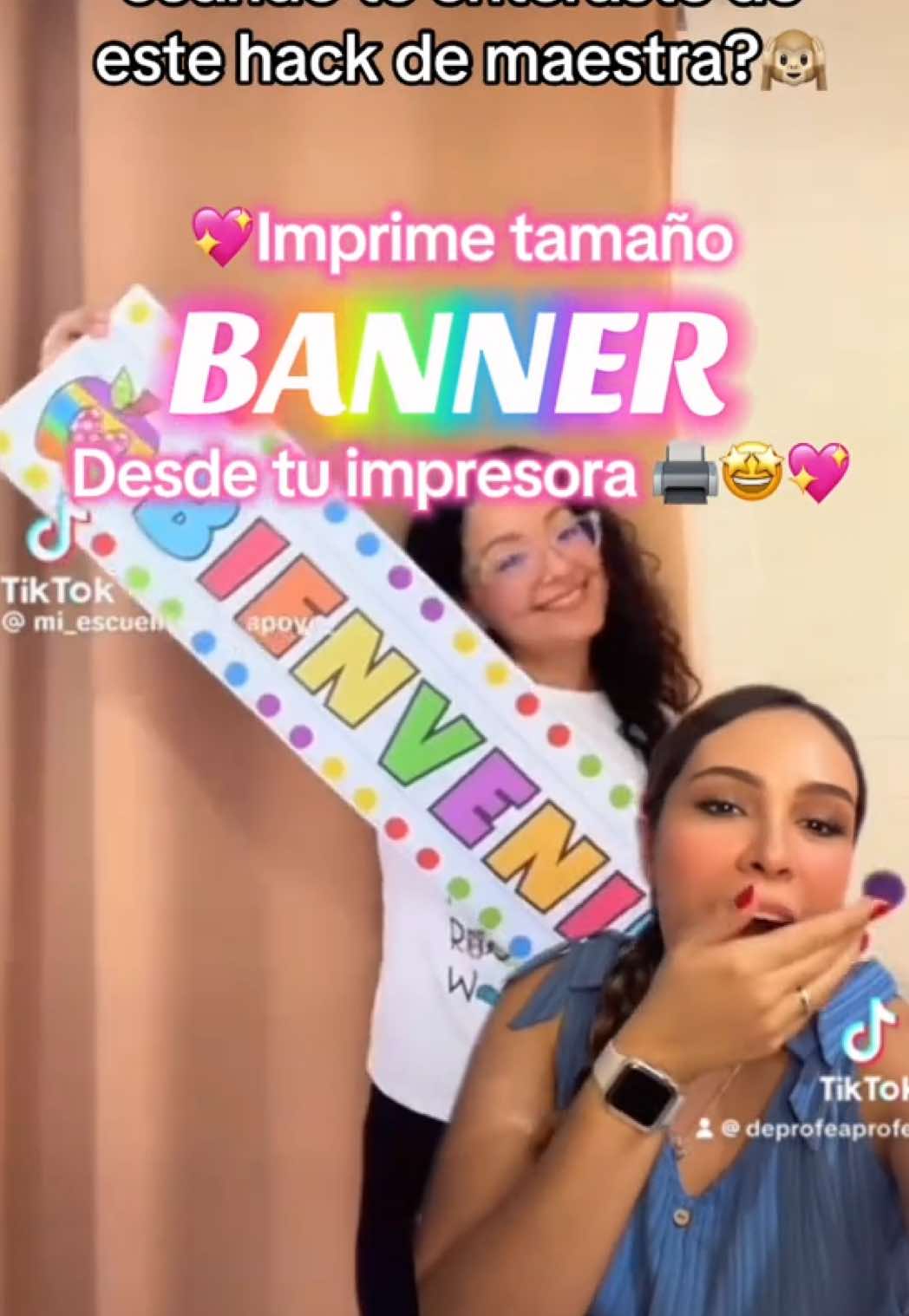 ✨📄 Hack de impresión que te encantará 🤩 📄✨  ¿Sabías que puedes imprimir en tamaño banner usando tu impresora normal? 😱💡¿ya conocías este hack?🙉 muchas gracias por compartir maestra @Mi Escuelita de Apoyo 💖🥰 Este tip es perfecto para murales, decoración del aula o proyectos escolares.✨ #HackDeProfe #ImprimeEnGrande #DecoracionEscolar #MaterialDidactico #TipsDeProfe #impresion #deprofeaprofe 