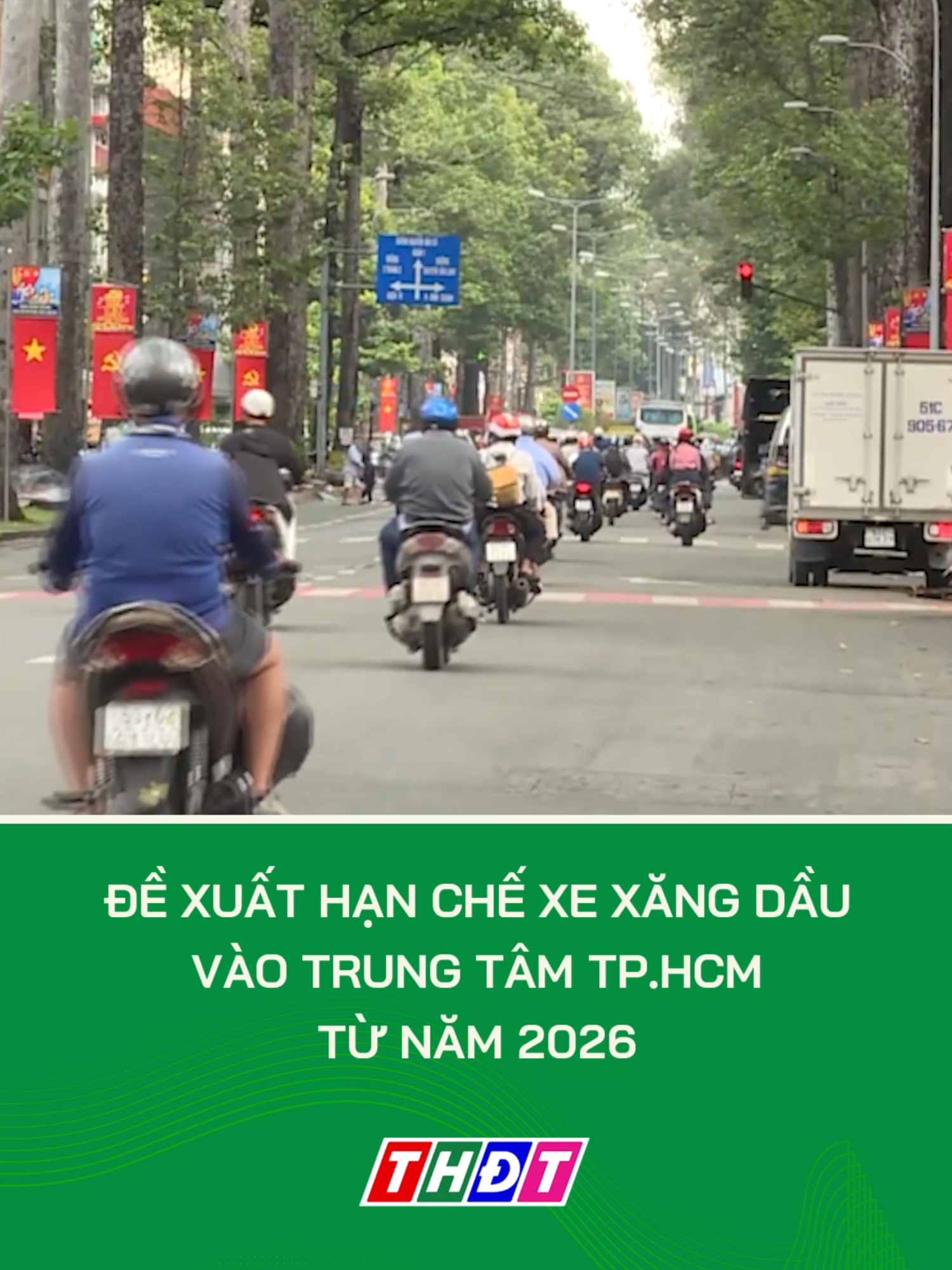 Đề xuất hạn chế xe xăng dầu vào Trung tâm TP.HCM từ năm 2026 #dongthaptv #thdt #truyenhinhdongthap #dongthap #tiktokthdt #mcv #tiktoknews