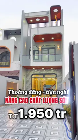 Thoáng đãng, tiện nghi rộng rãi. Yên bình mỗi ngày. Anh chị cho mấy điểm? #nghechuchot #menhadc #nhaphodep #nhadep #thietkenhadep #xaynhatrongoi #nhadepbinhchanh #nhaphohiendai #maunhadep #maunhadepthucte #nhadephiendai #xemnhaonline #reviewnha #fyp #xuhuong 