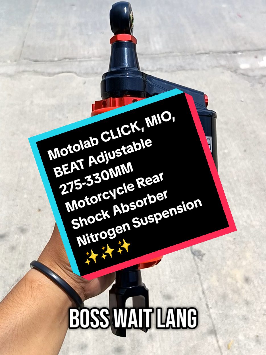 Motolab CLICK, MIO, BEAT Adjustable 275-330MM Motorcycle Rear Shock Absorber Nitrogen Suspension [FREE ALLEN WRENCH] #shop #motorcyclerearshock #viral #fyfyfyfyfyfyfyfyfyfyfyfyfyfyfyfyfyfy #trending #indoconcept🇮🇩 #newaffiliate 
