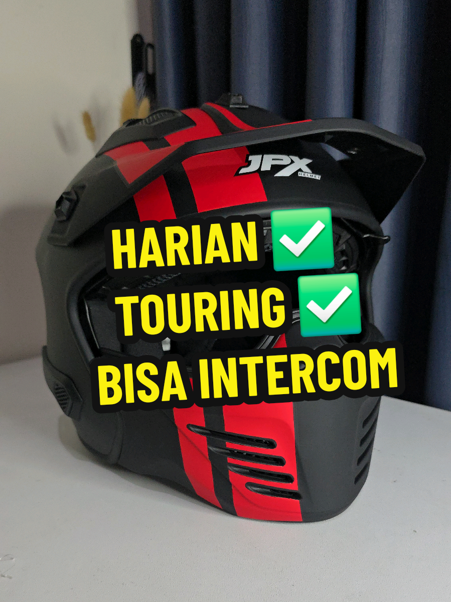 REKOMENDASI HELM BUAT KAMU YANG SUKA BERPERGIAN JAUH ATAU PUN BUAT HARIAN, JPX MX 🔥🔥