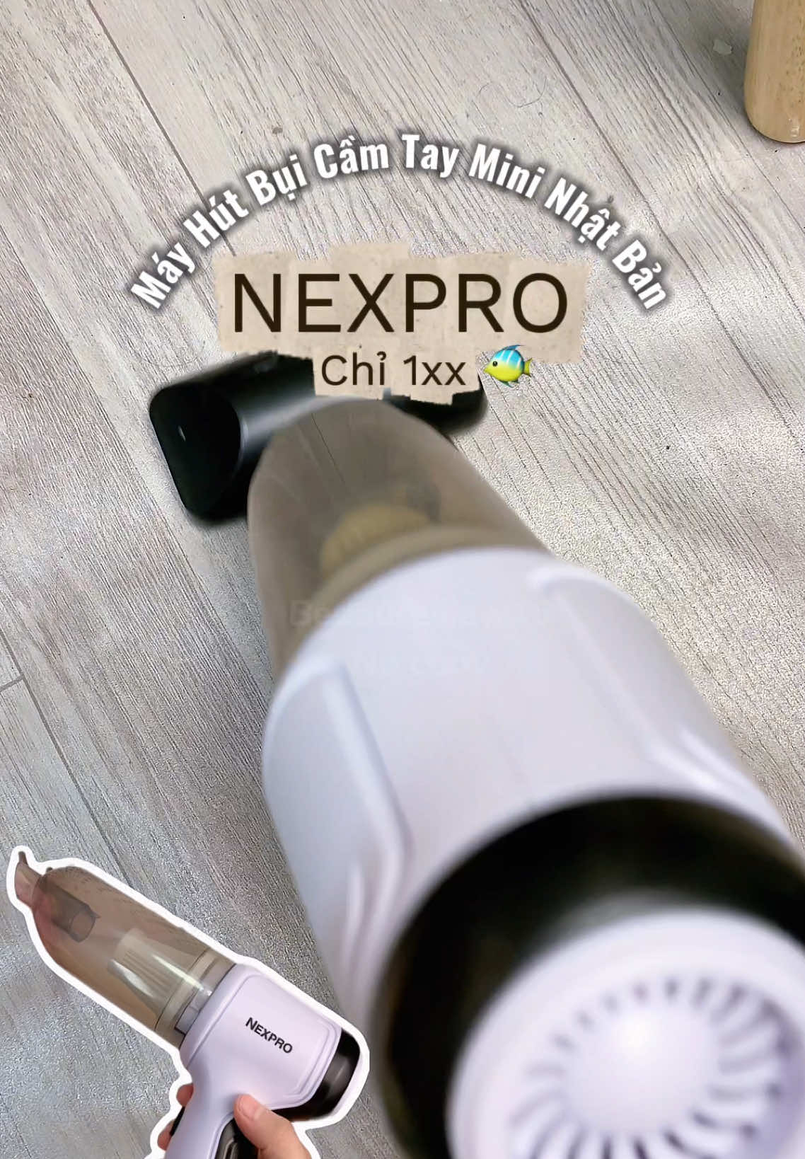 Tui không nghĩ hơn 100🐠 xíu mà sắm được máy hút bụi 🫠 #unboxing #viralvideo #mayhutbuicamtaymini #mayhutbuinexpro #bedaureview16 