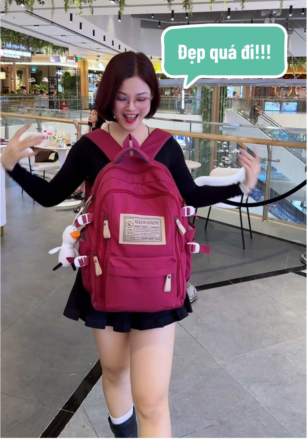 Trả lời @Thuy Phamthithuy Dạ, có màu đen nha chị gái, xịn xò, đẹp xỉu mà hời lắm đó chị ơi #balo #balodihoc #ytyty8386 #balodulich #balodihocdep #balodilam #balodunglaptop 