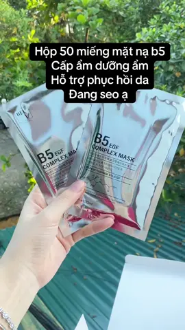 Mặt nạ b5 bạc dưỡng da cho chị em ạ #spa #xuhuong 