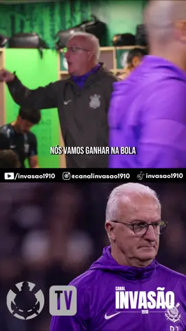 Fala, Professor! 🗣️ Dorival Jr motivando os jogadores antes do início da partida. #Corinthians #VaiCorinthians #Invasao1910 
