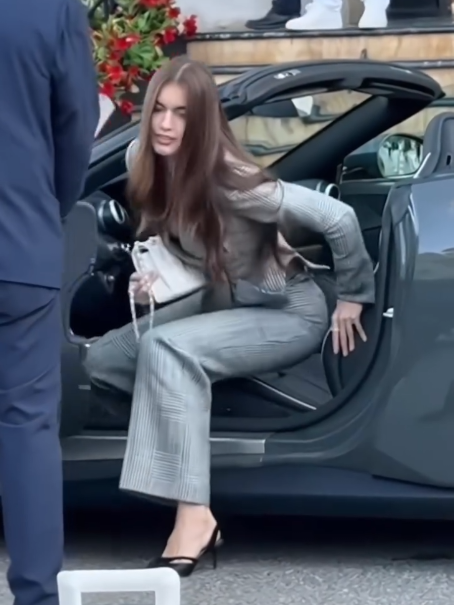 Beautiful old money girl in Monaco #luxury #monaco #monacostyle  #ferrari 