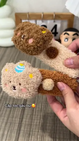 Cặp tóc gấu siu cute#keptoc #keptocxinh 