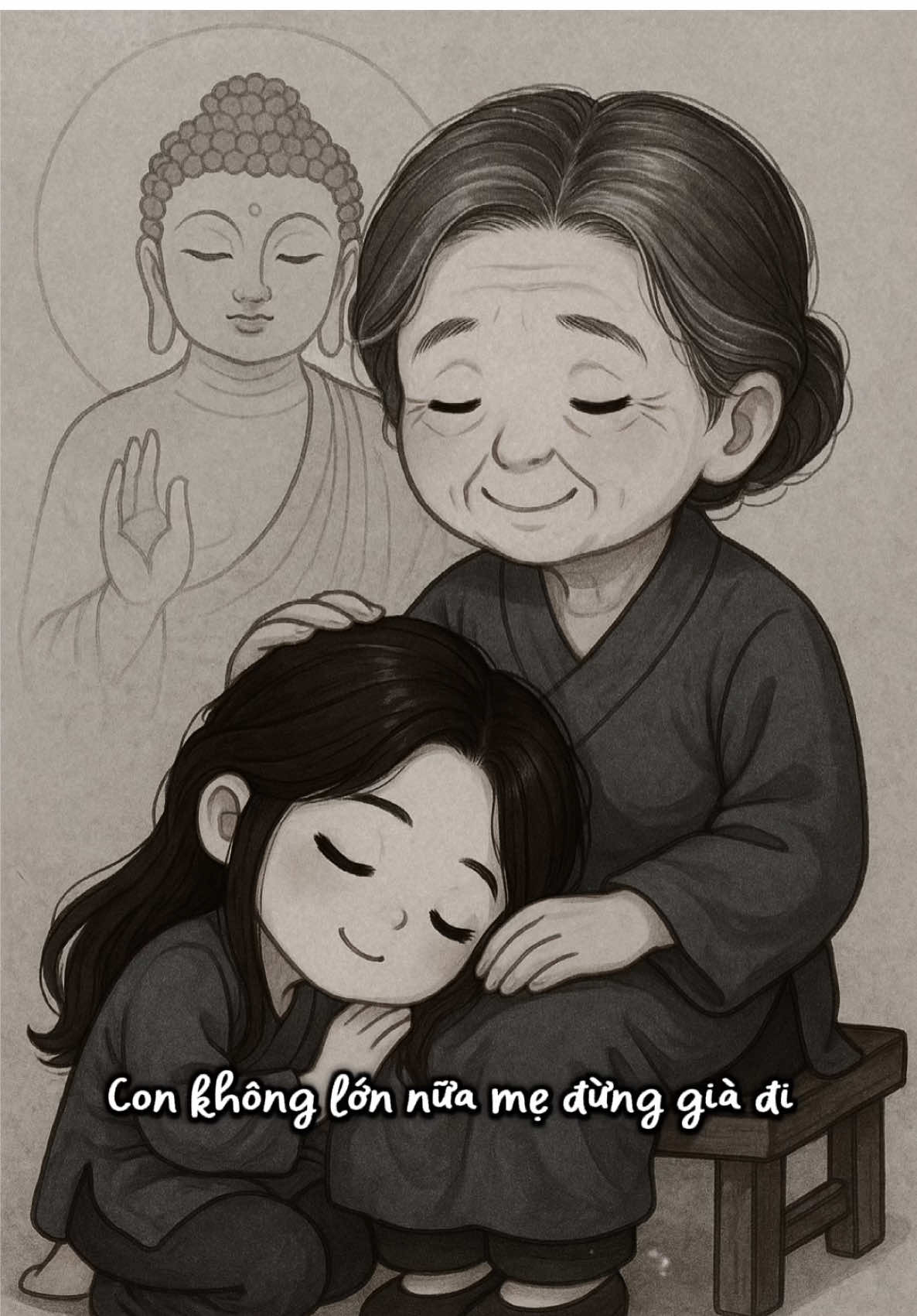 Con không lớn nữa mẹ đừng già đi 🥹#xuhuong #fyp #phatphapnhiemmau #phat #xasicam #giadinh #tutap 