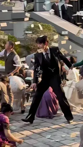 hujan duit😭#zhanglinghe #overdo