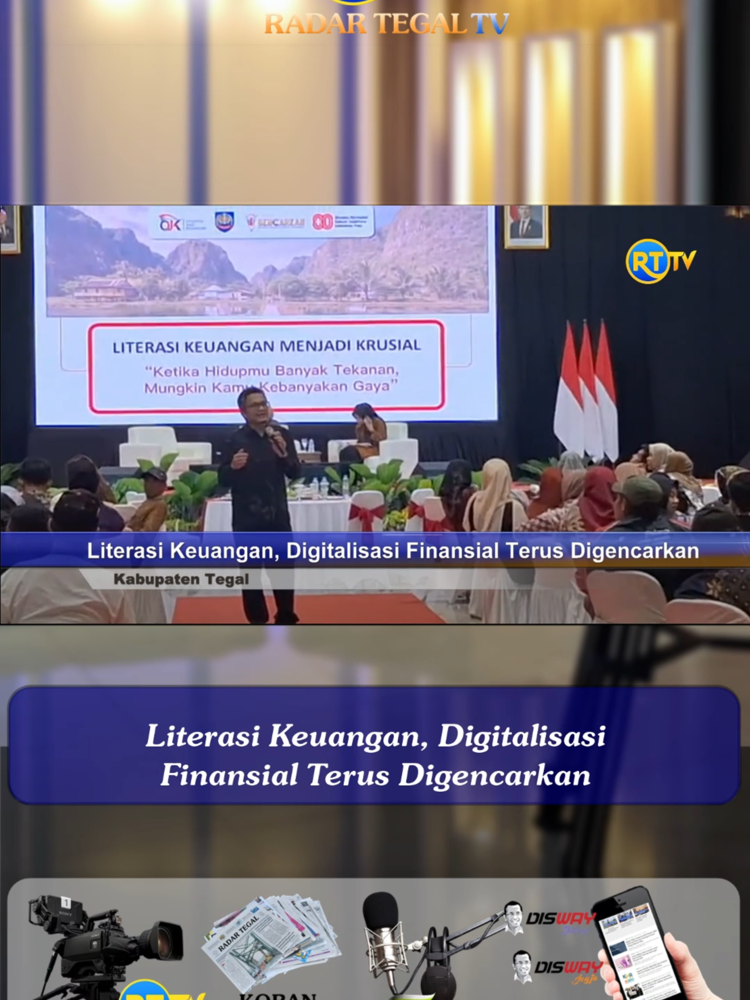Literasi Keuangan, Digitalisasi Finansial Terus Digencarkan  Otoritas Jasa Keuangan (OJK) bersama Komisi XI DPR RI mengadakan Edukasi Keuangan Dalam Rangka Implementasi Program GENCARKAN 