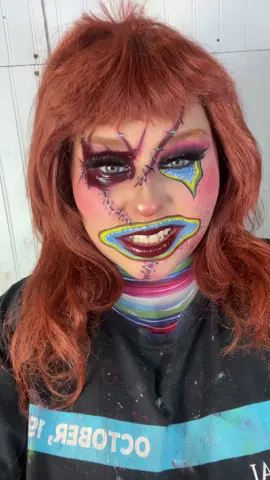#makeup #chucky #chuckymakeup #mehron 
