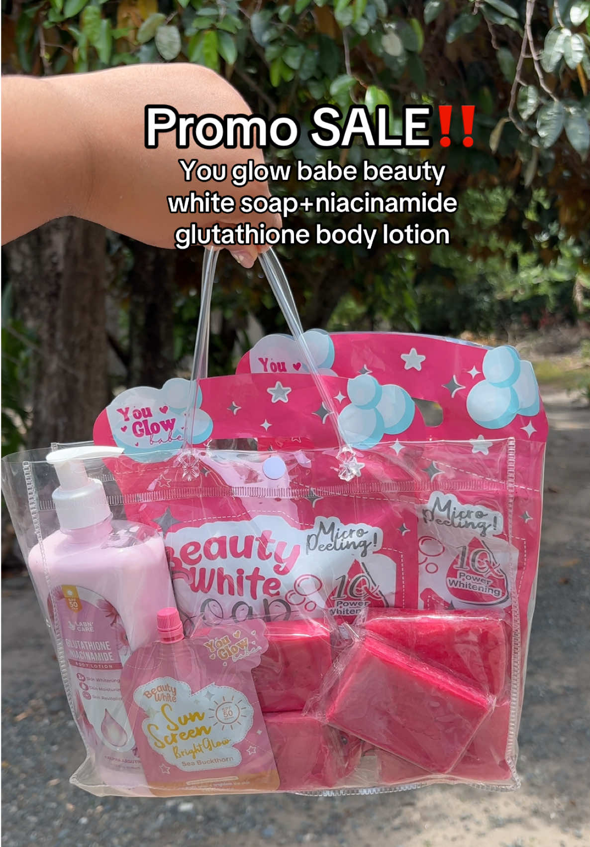 perfect combo for whitening ✨ #youglowbabe #youglowbabebeautywhite #youglowbabebeautywhitesoap #niacinamideglutathionebodylotion #tiktokfinds #fypviral #viral #fyp 
