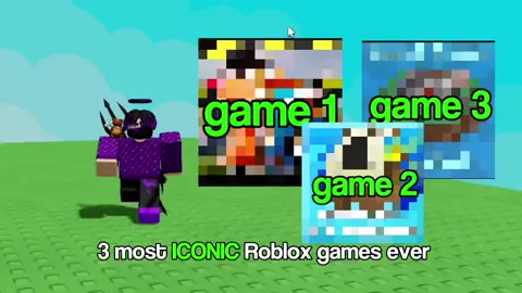 the 3 most ICONIC roblox games and why #roblox #rblx #rb #fyroblox #fun #populargames #robloxgames #funrobloxgames #iconicroblox #iconicgames #targetaudience 
