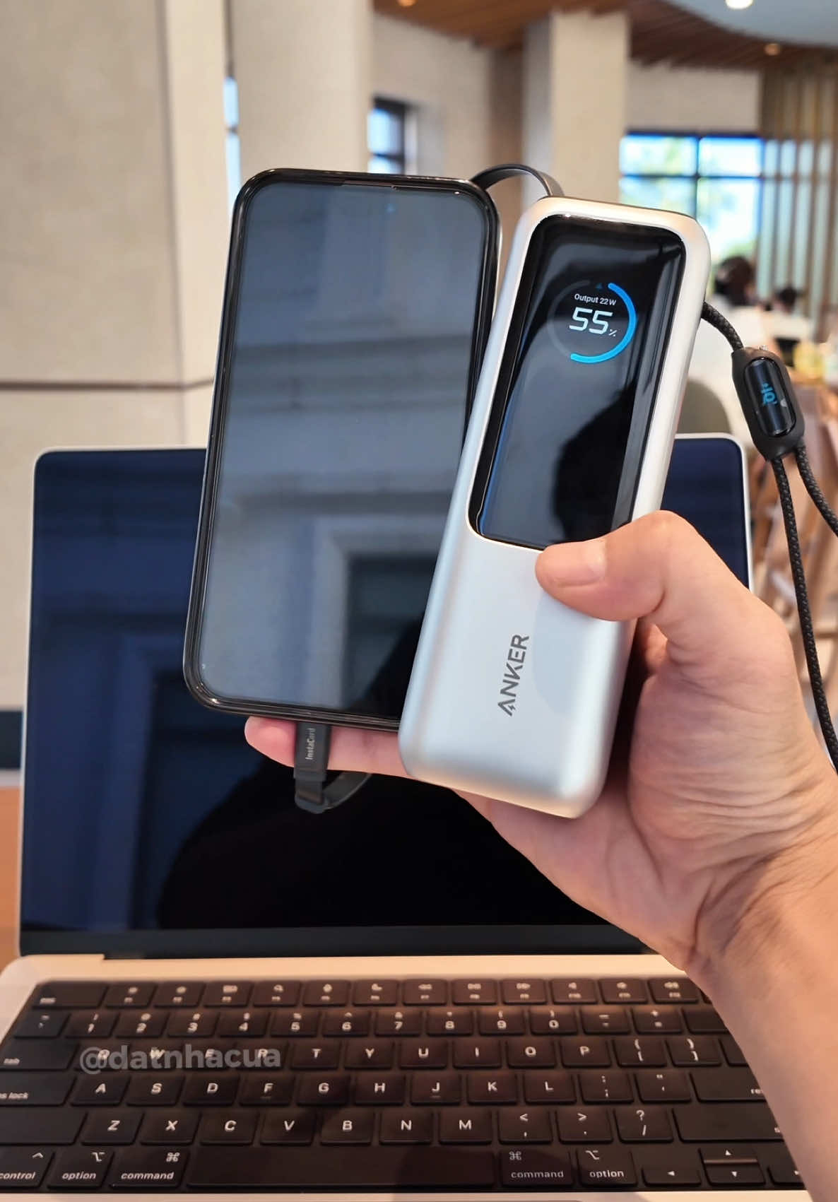 Anker Sạc dự phòng 25000mAh 165W với 4 cổng sạc cực kỳ tiện lợi #ankerzolo #sacduphonganker #ankervietnam #datnhacua 