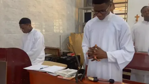 Kyrie Eleison by Seminarians of St Thomas Aquinas Major Seminary,  Makurdi  Tomorrow is Sunday,  don't forget to go to Church   God bless you 🙏  #CATHOLICTIKTOK  #Seminarian  #Seminary @johnernest321 