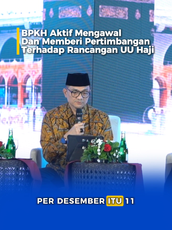 UU Haji bukan sekadar pasal dan ayat, tapi fondasi pelayanan jutaan jamaah. BPKH hadir bukan hanya mengelola dana, tapi juga aktif mengawal dan memberi pertimbangan agar aturan berpihak pada jamaah, dan setiap kebijakan lahir dari suara umat. Haji adalah ibadah, mengelolanya adalah amanah. BPKH bergerak, regulasi terjaga, jamaah sejahtera. #bpkh #bpkhlimited #ayohajimuda #semuabisaberhaji #hajimuda #kasiinfomase #hajimilenial #haji #mabrursepanjanghayat #transparansihaji 