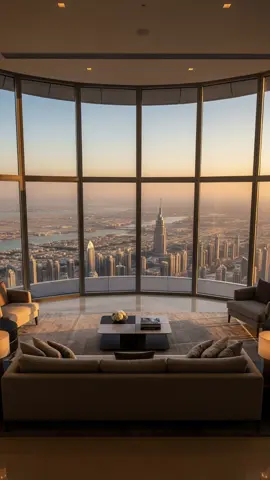 Living above the clouds, where luxury meets the skyline. 🌇✨ #PenthouseGoals #LuxuryLiving #PenthouseView #DubaiSkyline #LuxuryLifestyle #CityViews #DreamHome    
