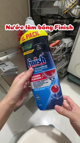 Nước làm bóng finish dùng cho máy rửa bát #nuoclambong #mayruabat #trending #tiktok 