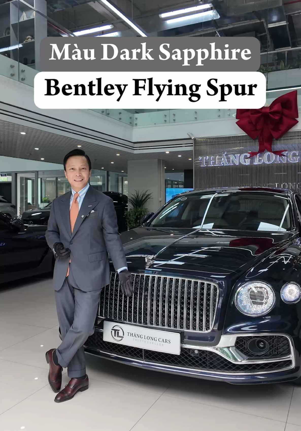 Trả lời @Mafia Internet 🏴‍☠️ #Bentley #FlyingSpur 2022 màu Dark Sapphire đẹp độc như thế nào? #thanglongcars #trustedseller #thanglexus #xuhuongtiktok @Thành Lexus 