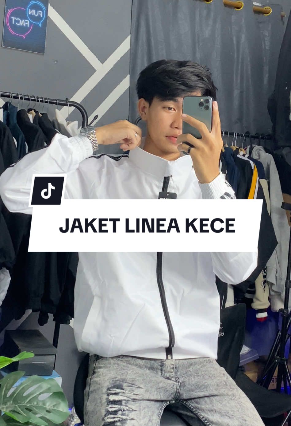 Jaket tracktop linea anti air by sevenkiller🥵🔥 #fyp #jaketkeren #jaketantiair #jakettracktop #jaketparasut #jaketparasutpria 