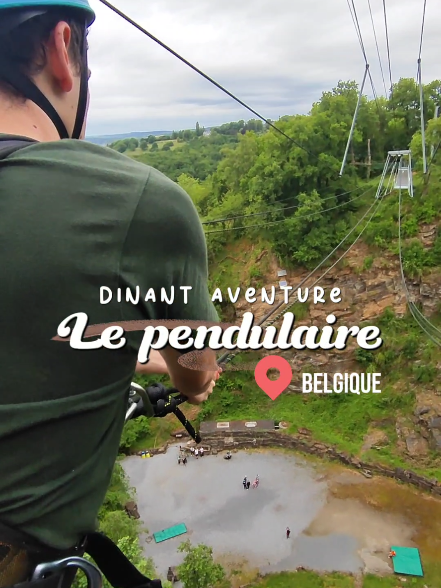 ⚠️ ATTENTION - ça va crier ! Pour les amateurs de sensations fortes, direction le Pendulaire avec Dinant Aventure :  👉 60 mètres de chute libre, 👉 +/- 30 secondes, 👉 Age minimum 12 ans.  Réservé pour ceux qui ont le cœur bien accroché ! 🎟 Prix 28€ par personne. Profitez d'une réduction sur le pendulaire en combinant le saur avec l'un des challenges ou une activité sentiers à Dinant Aventure.  Toutes les infos sont sur le site internet de @dinantevasion 📍Adresse : Rue de la Croisette 21, 5500 Dinant, Belgique. 🤝Invitation, collaboration non rémunérée. #dinant #dinantaventure #dinantevasion #sautdanslevide #pendulaire #saut #sensations #sensationsfortes #aventure #adrenaline #chute #belgique #sportextreme #challenge  #creatorsearchinsights 
