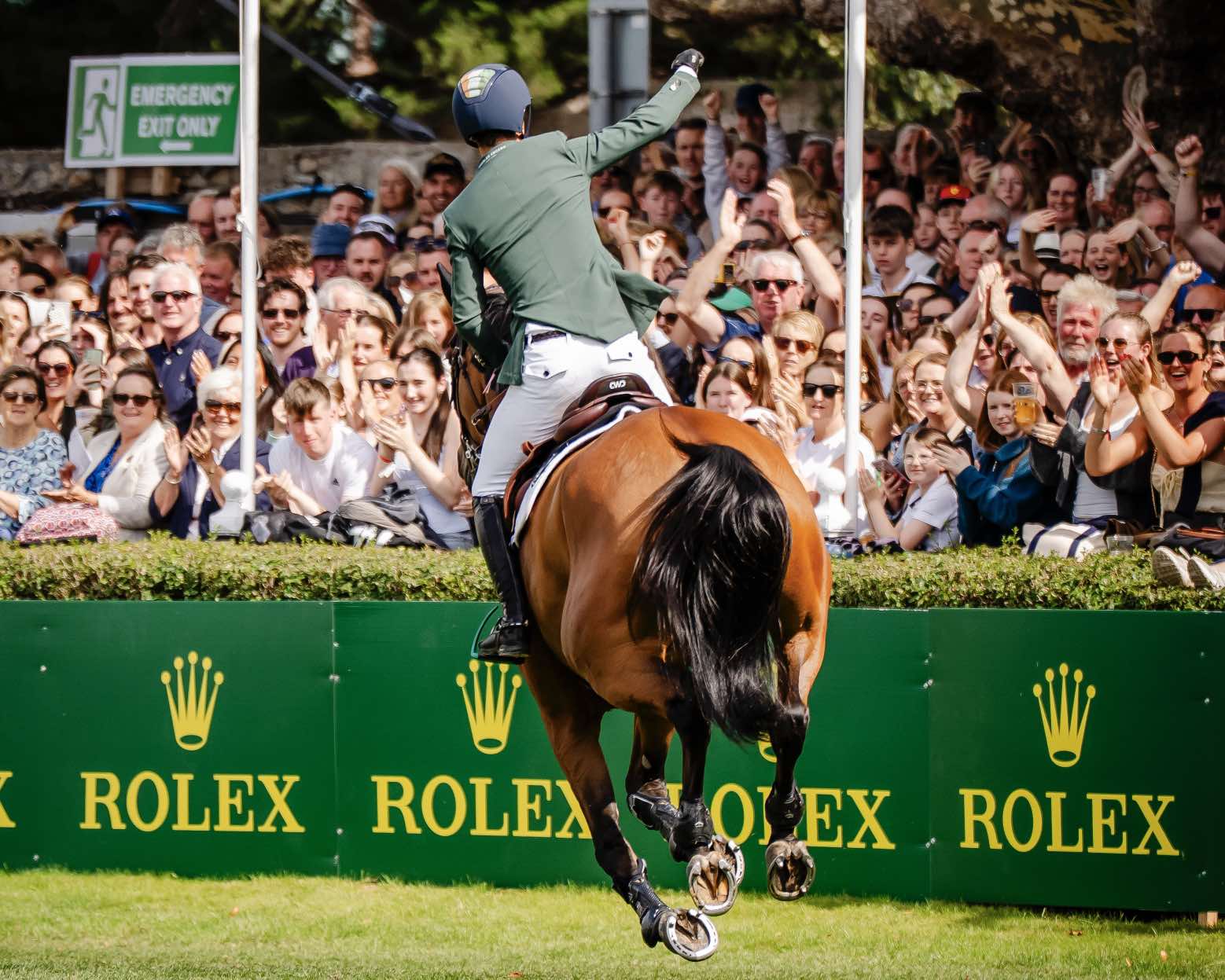 Rolling out the red carpet... but make it equestrian style! ❤️🐴 The Nations Cup @Dublin Horse Show always serves serious star power ✨ Because when you're this talented, every stride is a runway walk! And as usual, the Aga Khan crowd cheers did not disappoint! Re-live the action with us 💥🎬 #RDS #dublinhorseshow #showjumping #FEI #rolex #RDS2025 #dublinhorseshow2025 #foryou #fyp #nationscup #agakhan #winner #equestrian #horsetok #horseshow 