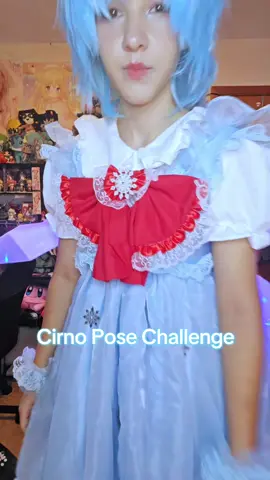 #cirno #fyp #touhou #challenge #posechallenge #dance #kawaii #touhoupose #cosplay