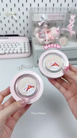 Phấn phủ Menow Rabbit #menow #phanphu #phanphunen #phanphukiemdau #halinhofficial 