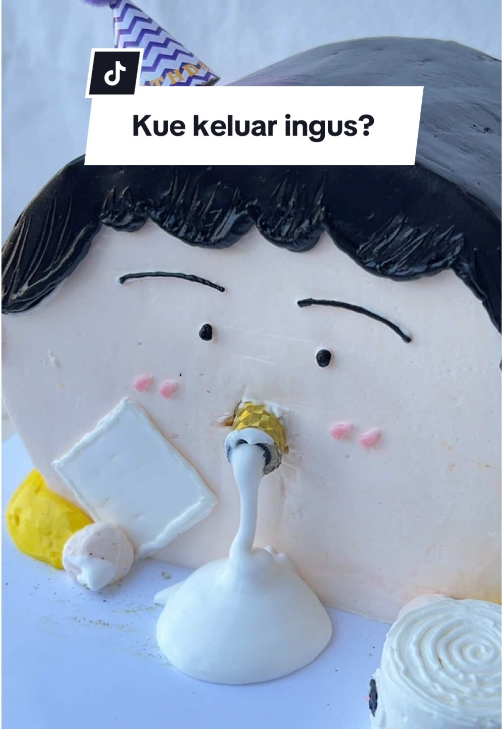 Cakenya bisa keluar… fix kalian nonton dulu sampe akhir! 😱 #cakeunik #cakesurabaya #gosyenbakery #customcakesurabaya
