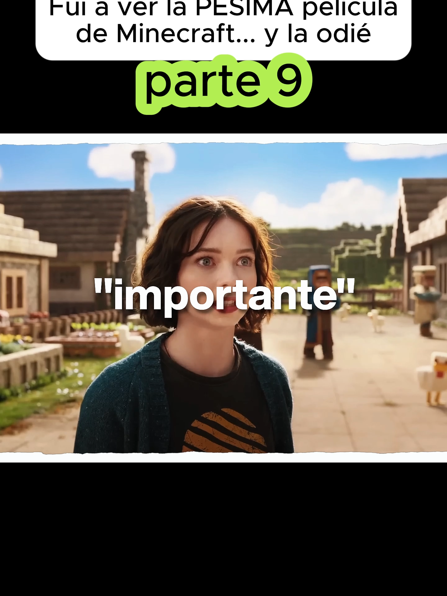 Fui a ver la PÉSIMA película de Minecraft... y la odié Pensé que las adaptaciones de videojuegos finalmente iban por un buen camino... pero luego llegaron Jack Black y Jason Momoa a arruinar mi infancia al sacar 