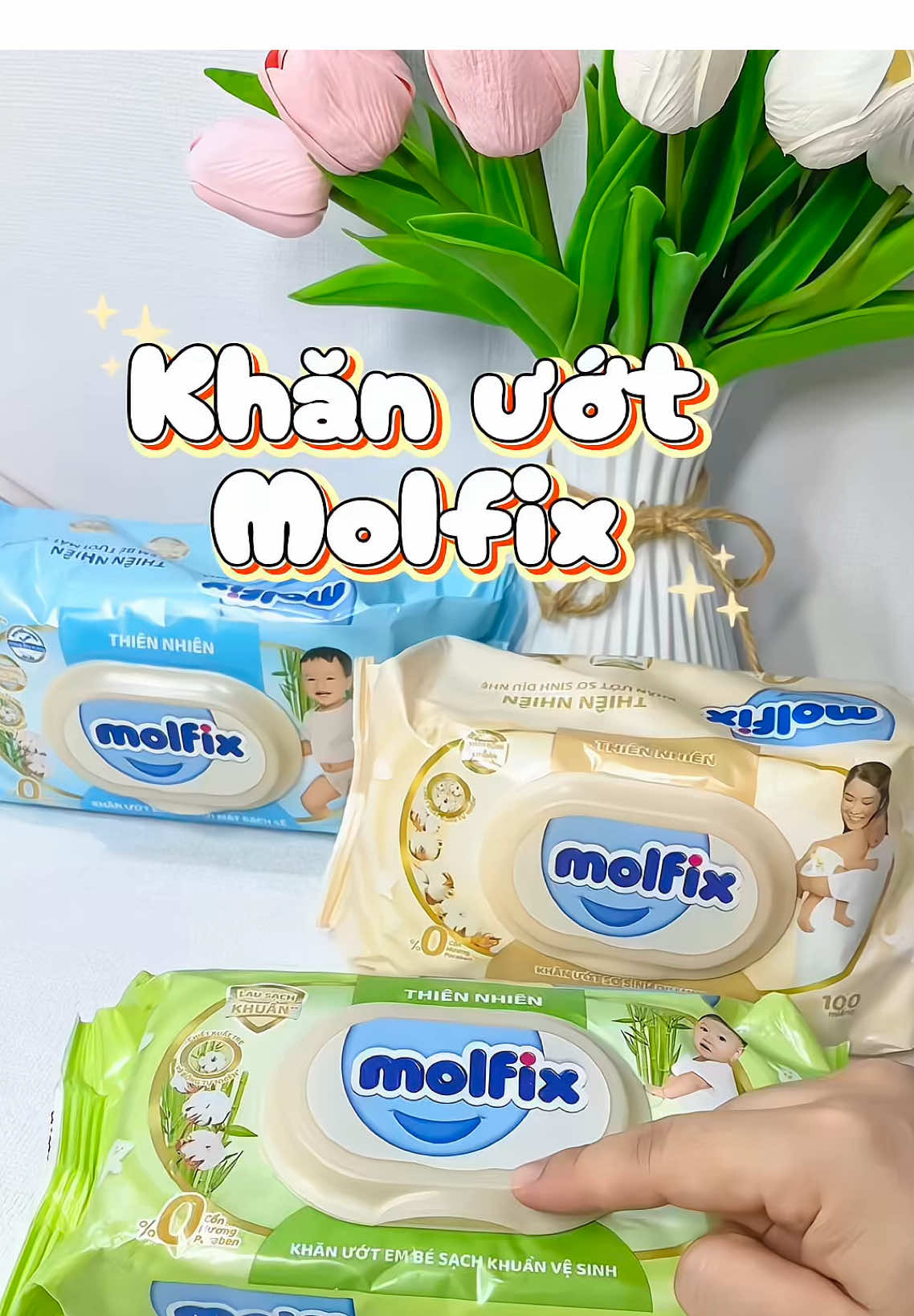 Khăn ướt Molfix là chân ái của RiO luôn đó #fyb #upnity #xemvuisamda #molfixvietnam #molfixthiennhien 