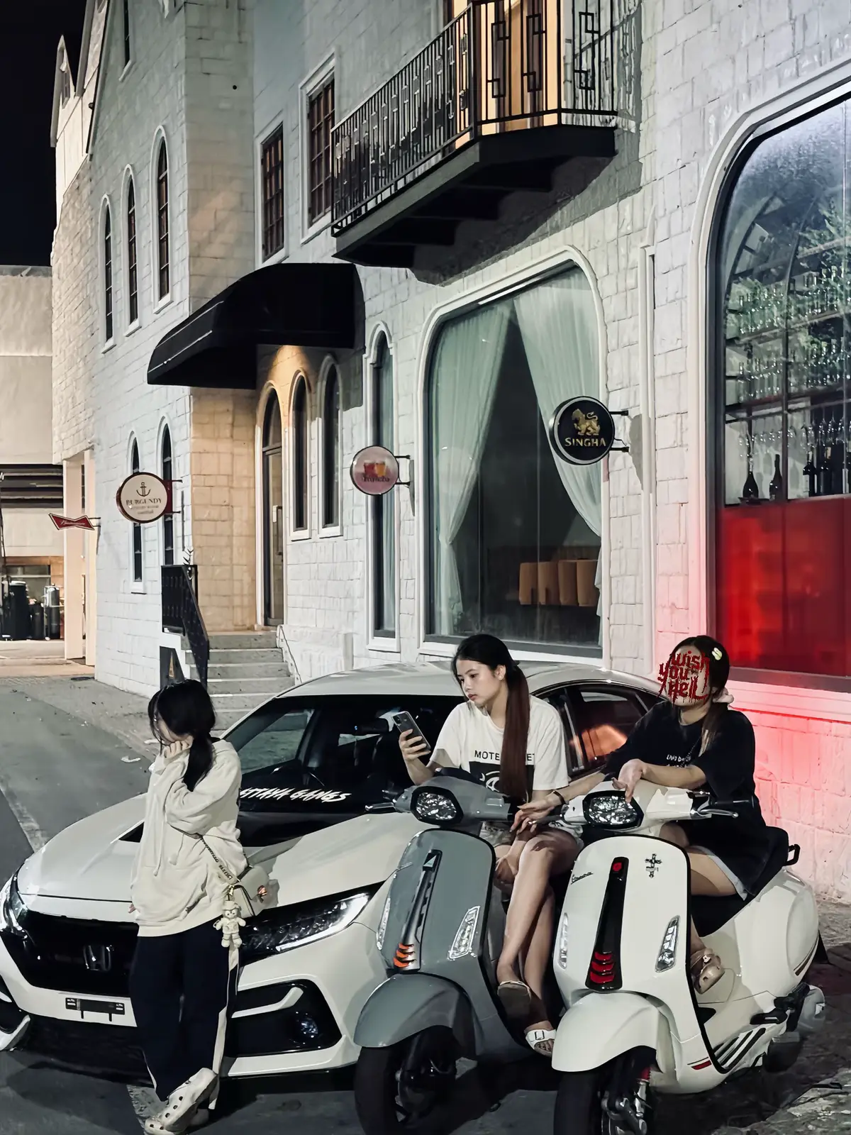 😜#เวสป้าดิว่ะ🛵 #pattayagangs🐬 