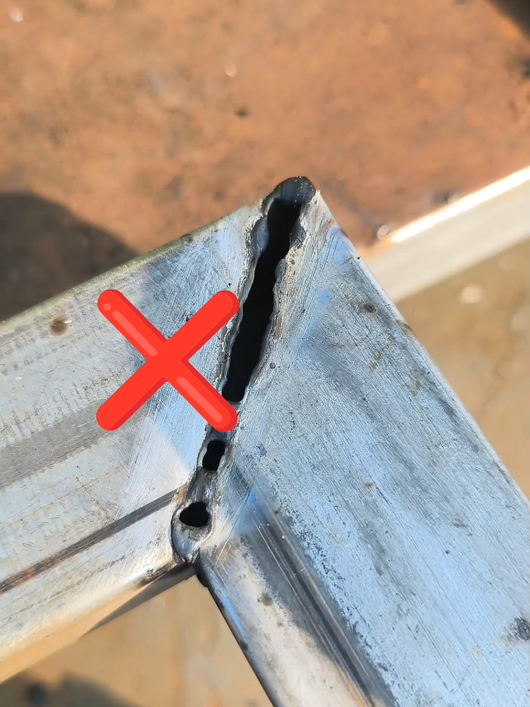 why didn't the Welder tell you about this welding technique #metalwork #welder #welding 