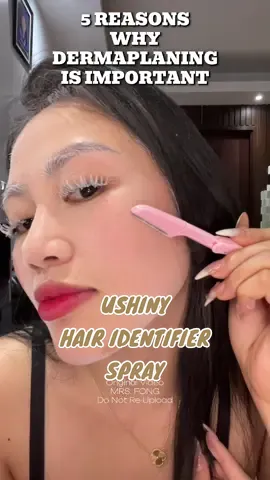 USHINY HAIR IDENTIFIER SPRAY — for all skin and hair types #ushiny #hairidentifierspray #hairidentifier 