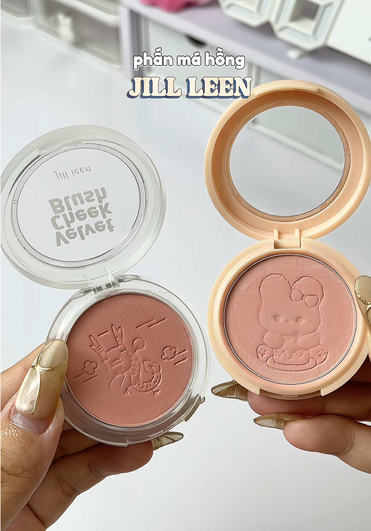 Mê em má hồng nhà Jill Leen xỉu #phanmahong #mahong #jillleen #makeuptutorial #makeup #makeuptips #unboxing #review #xuhuong #fyp #yenthichriviu 