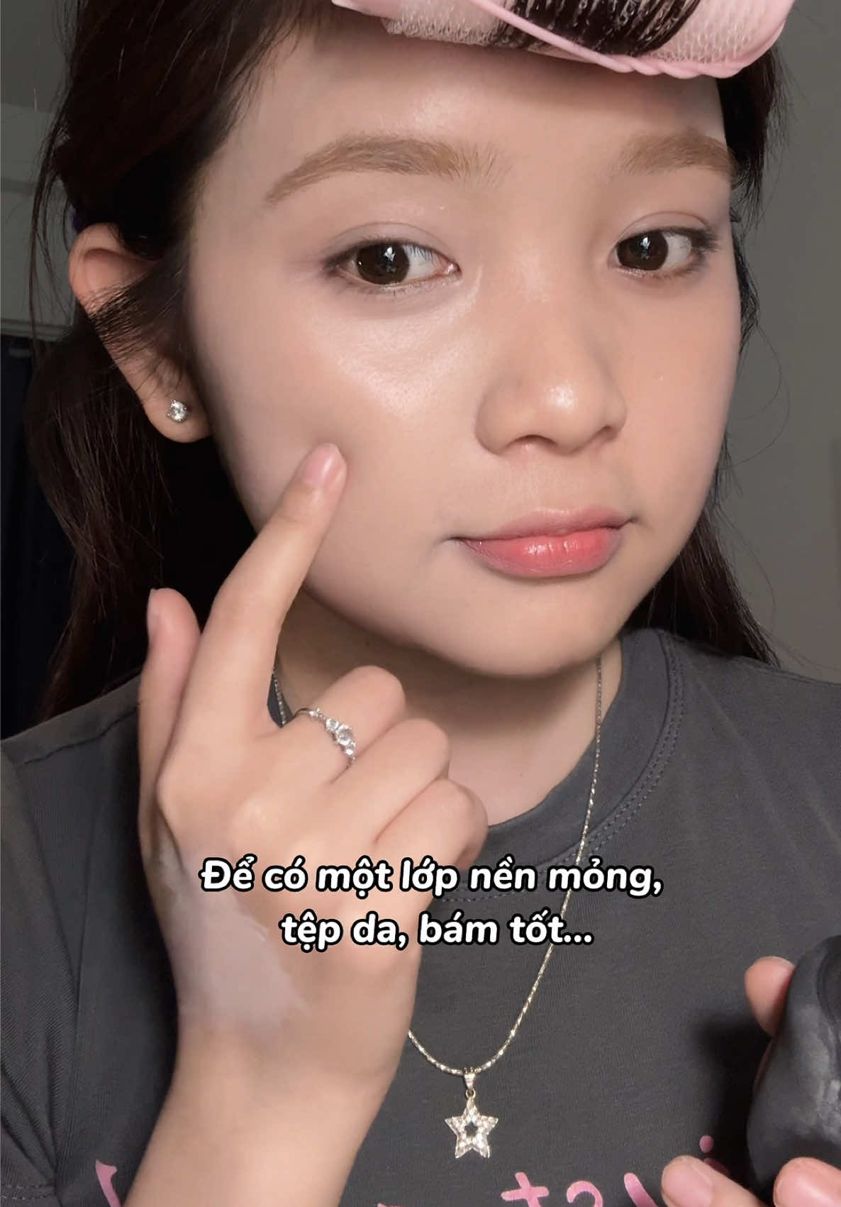 Từ hồi dùng cọ là hông còn dàn nền bằng tay nữa lun, nhiều lớp mỏng nó sẽ chắc hơn một lớp dày nà 🫰🏻#goclamdep #amortal #cochinhhang #cotienca #amortalofficial