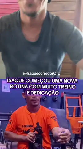 ISAQUE COMEÇOU UMA NOVA  ROTINA COM MUITO TREINO E DEDICAÇÃO #isaque #bebado #corrida #rotina #academia #treino  @isaquecorredorofc 