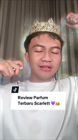 Review parfum terbaru kerajaan Scarlett! Penasaran coba gak?! 💜👑👀✨ #promomakanmerdeka #kerajaanglowing #parfum #parfumviral #perfumetok #perfumetiktok #parfumtiktok 