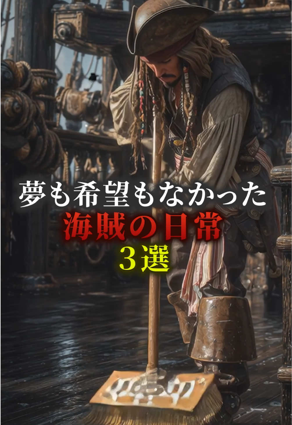 夢も希望もなかった海賊の日常3選　#都市伝説 #歴史 #ミステリー 