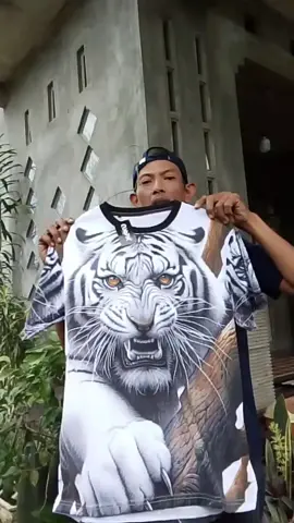Kaos distro cowok lengan pendek motif gambar macan #kaosdistro #kaoscowok #kaosmurah #kaoskatun #kaosdistrokerenn 
