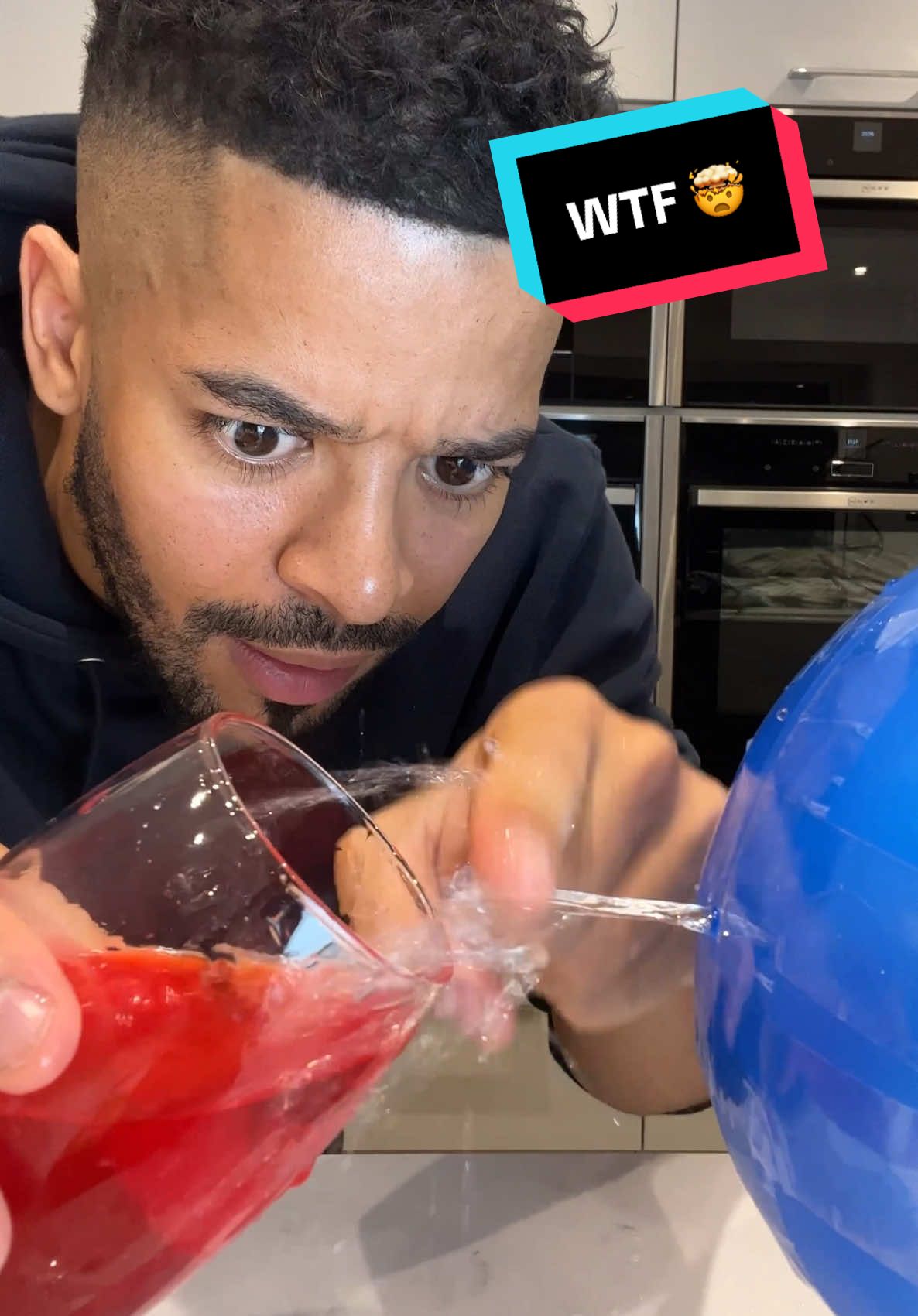 Creating the laminar flow phenomenon… 😳🤯